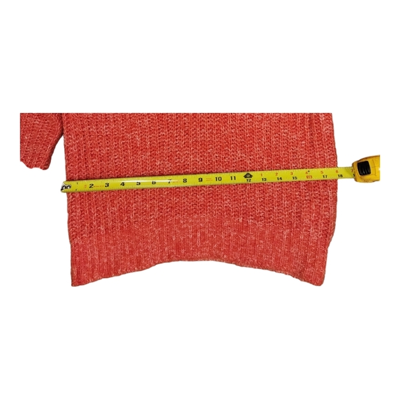 Anthropologie Women's V-Neck Honore Pullover Sweater, Wool, Raspberry, S… - Picture 4 of 13